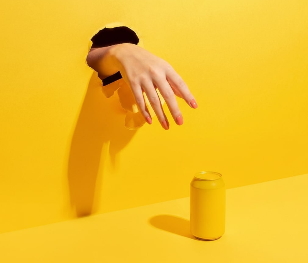 AI photoshoot template scene for ecommerce product