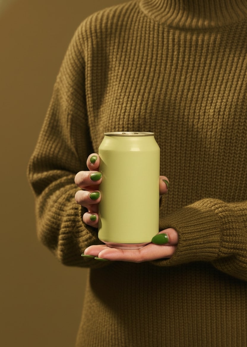 AI photoshoot template scene for ecommerce product